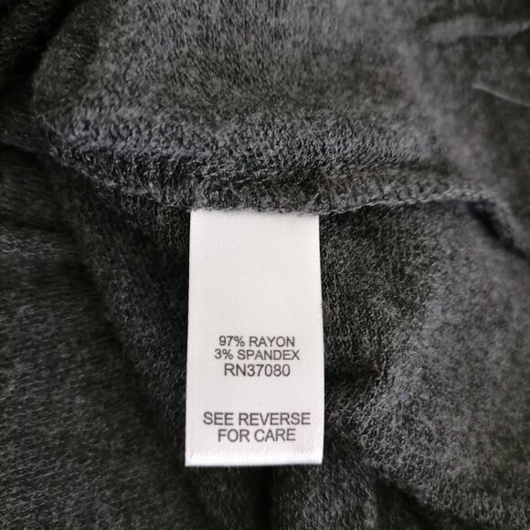 Cato Womens Black Long Sleeve Round Neck Fringe Short Mini Dress Size L Pre Owne - Picture 6 of 7